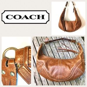 Coach Soho Dylan Leather Bag in Brown